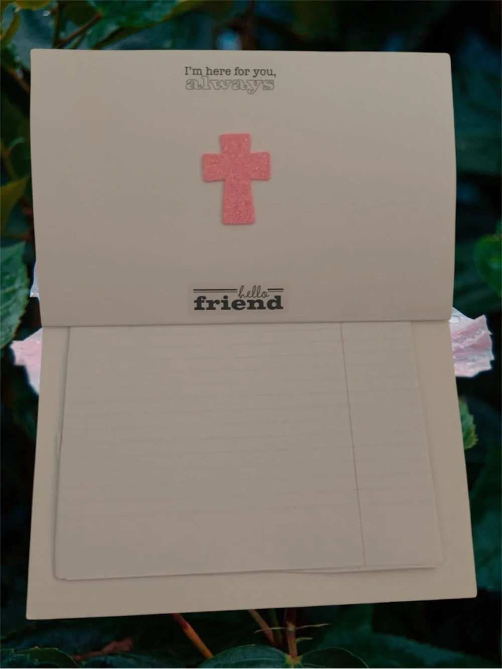Handmade Floral Journal Pack • Faith & Friendship Gift Notebook Set 6 Packs